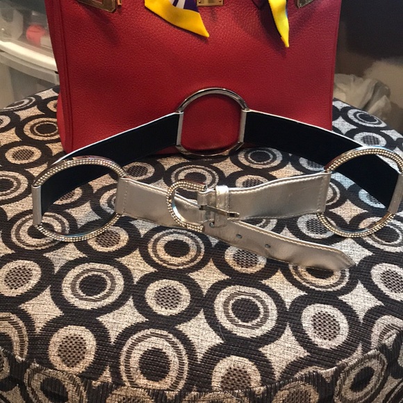 Valentino crystal belt and metallic strap 34 main image 7